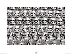Pyramid Star Wars Episode VII Stormtrooper Pencil Art Kunstdruk 60x80cm | Posters.nl
