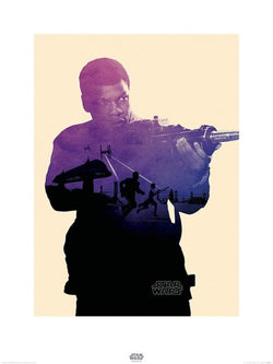 Pyramid Star Wars Episode VII Finn Tri Kunstdruk 60x80cm | Posters.nl