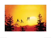 Pyramid ET Sunset Kunstdruk 60x80cm | Posters.nl