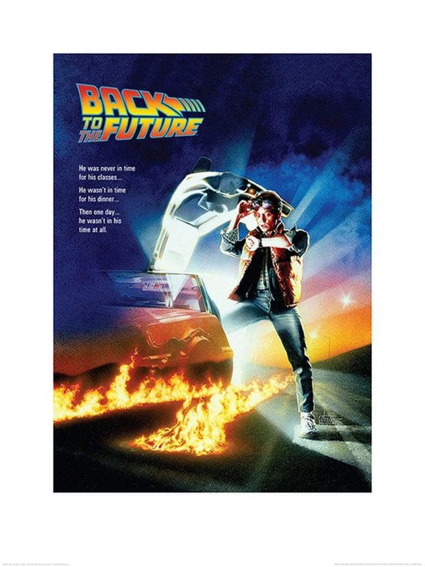 Pyramid Back to The Future One Sheet Kunstdruk 60x80cm | Posters.nl