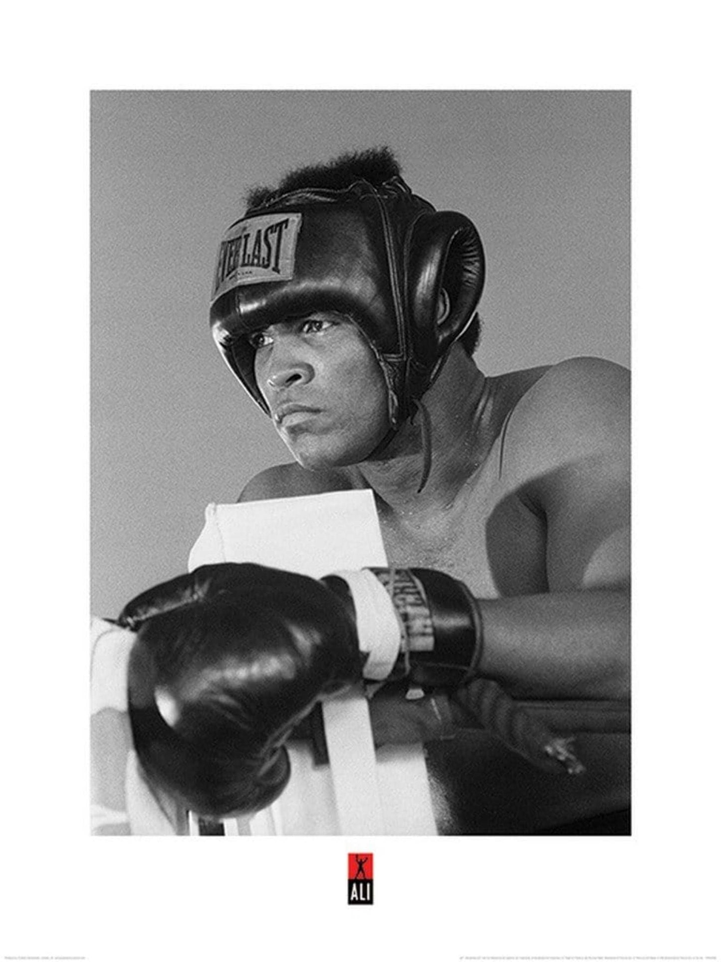 Pyramid Muhammad Ali Training Kunstdruk 60x80cm | Posters.nl