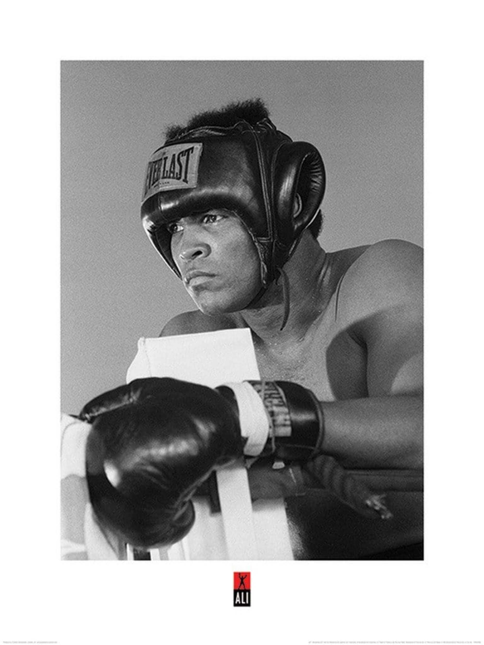 Pyramid Muhammad Ali Training Kunstdruk 60x80cm | Posters.nl