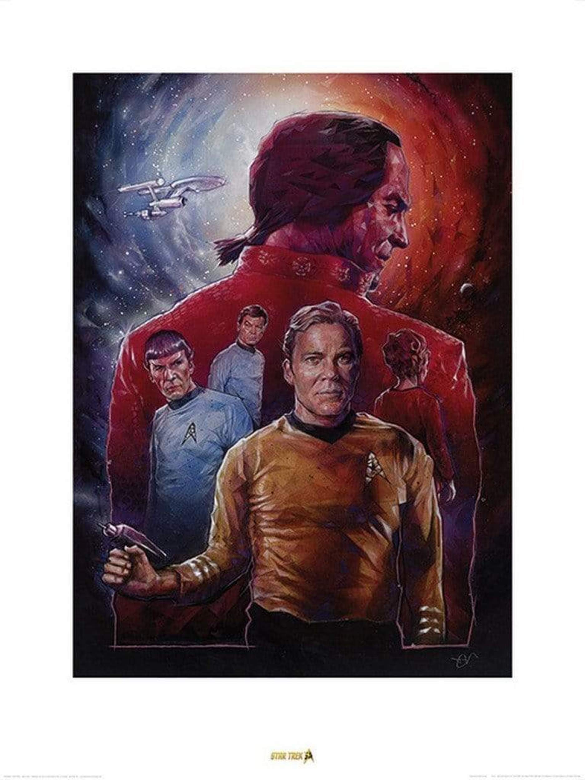 Pyramid Star Trek Space Seed 50th Anniversary Kunstdruk 60x80cm | Posters.nl