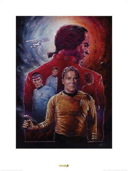 Pyramid Star Trek Space Seed 50th Anniversary Kunstdruk 60x80cm | Posters.nl