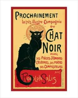 Pyramid Chat Noir Kunstdruk 40x50cm | Posters.nl
