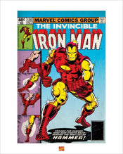 Pyramid Iron Man Kunstdruk 40x50cm | Posters.nl