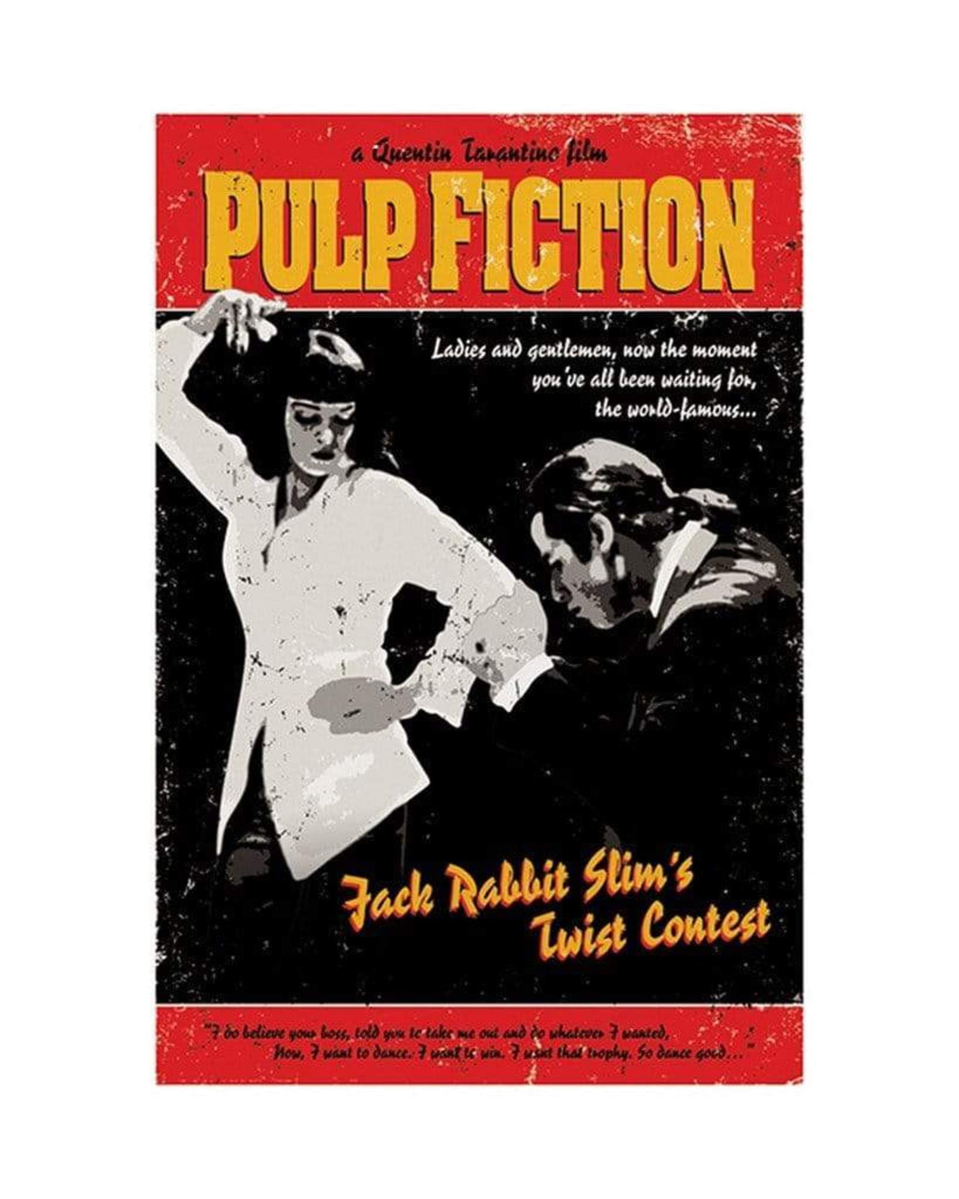 Pyramid Pulp Fiction Twist Contest Kunstdruk 30x40cm | Posters.nl