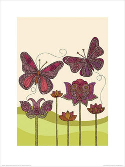 Pyramid Valentina Ramos Butterflies Kunstdruk 30x40cm | Posters.nl