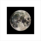 Pyramid The Moon Kunstdruk 40x40cm | Posters.nl