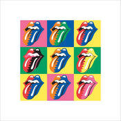 Pyramid The Rolling Stones Pop Art Kunstdruk 40x40cm | Posters.nl