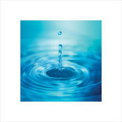 Pyramid Droplets Kunstdruk 40x40cm | Posters.nl