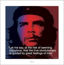 Pyramid Che Guevara iQuote Kunstdruk 40x40cm | Posters.nl