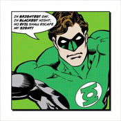 Pyramid Green Lantern Brightest Day Kunstdruk 40x40cm | Posters.nl
