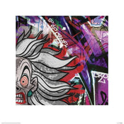 Pyramid Cruella Deville Graffiti Kunstdruk 40x40cm | Posters.nl