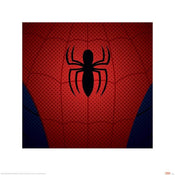 Pyramid Ultimate Spider Man Spider Man Torso Kunstdruk 40x40cm | Posters.nl