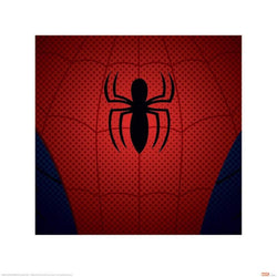 Pyramid Ultimate Spider Man Spider Man Torso Kunstdruk 40x40cm | Posters.nl
