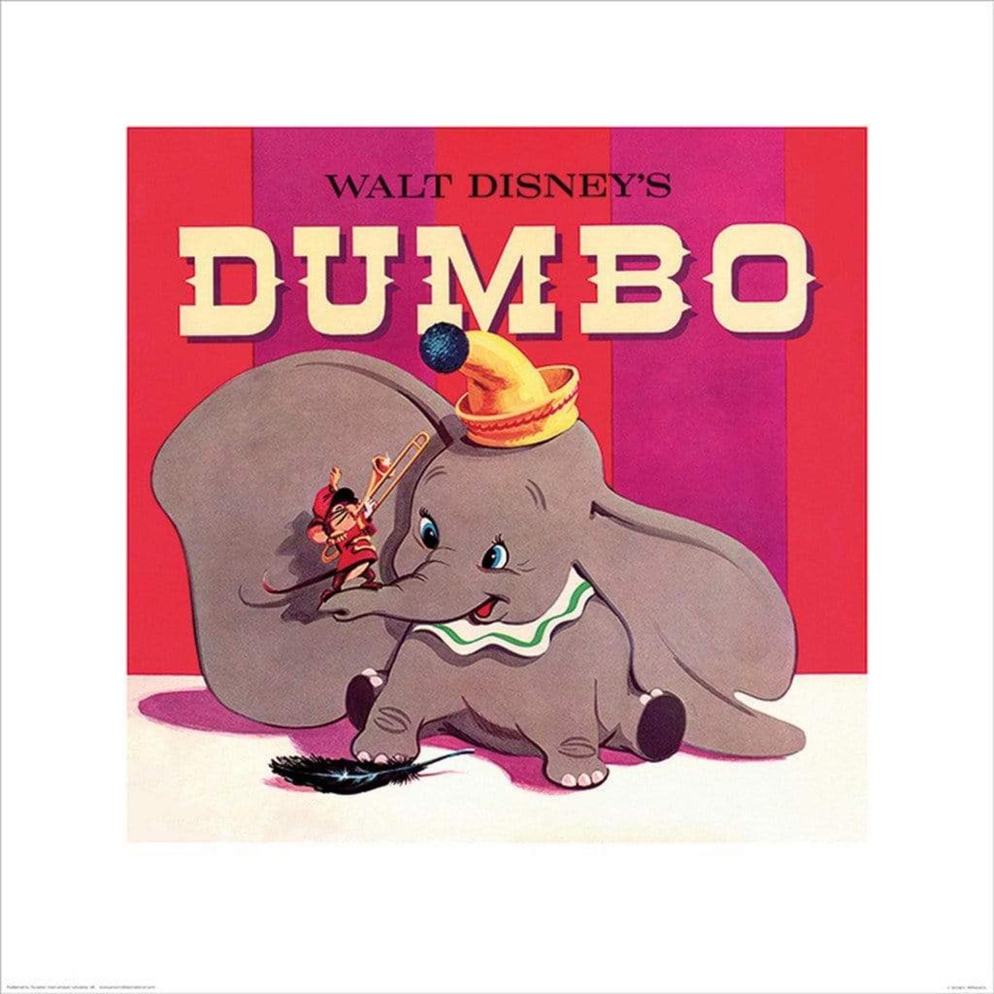 Pyramid Dumbo Kunstdruk 40x40cm | Posters.nl