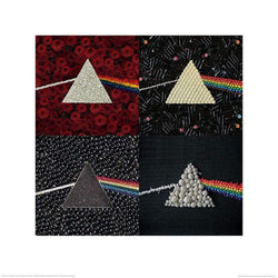 Pyramid Pink Floyd Dark Side of the Moon Collections Kunstdruk 40x40cm | Posters.nl