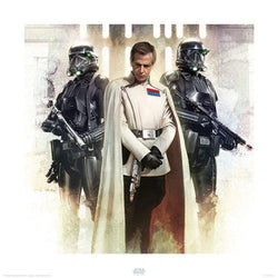 Pyramid Star Wars Rogue One Krennic and Death Troopers Kunstdruk 40x40cm | Posters.nl