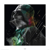Pyramid Star Wars Rogue One Darth Vader Lines Kunstdruk 40x40cm | Posters.nl