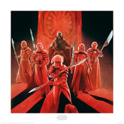Pyramid Star Wars The Last Jedi Snoke and Elite Guards Kunstdruk 40x40cm | Posters.be