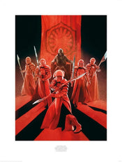 Pyramid Star Wars The Last Jedi Snoke and Elite Guards Kunstdruk 60x80cm | Posters.be