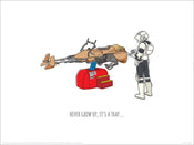 pyramid ppr54053 star wars never grow up kunstdruk 40x30cm | Posters.nl