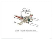 pyramid ppr54054 star wars turn this around kunstdruk 40x30cm | Posters.nl