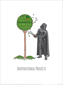 Kunstdruk Star Wars - Vaders Boredom Busting Ideas Inspirational Projects 30x40cm