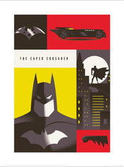 Pyramid Ppr54292 Warner Bros The Caped Crusader Kunstdruk 30X40cm | Posters.nl