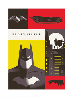 Pyramid Ppr54292 Warner Bros The Caped Crusader Kunstdruk 30X40cm | Posters.nl